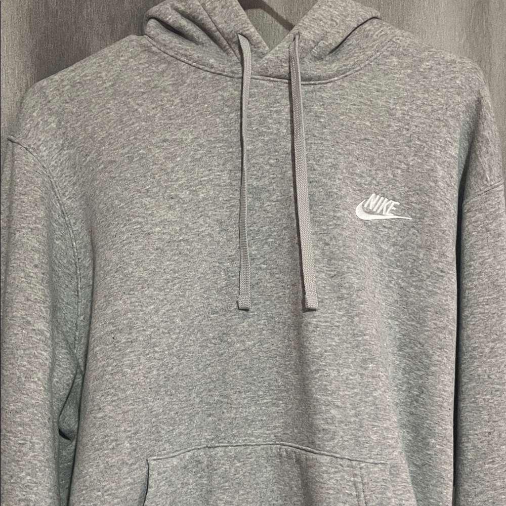 Nike Heather Gray Men's Hoodie